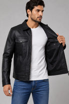 Chaqueta Texas Cuerotex forro interior negro